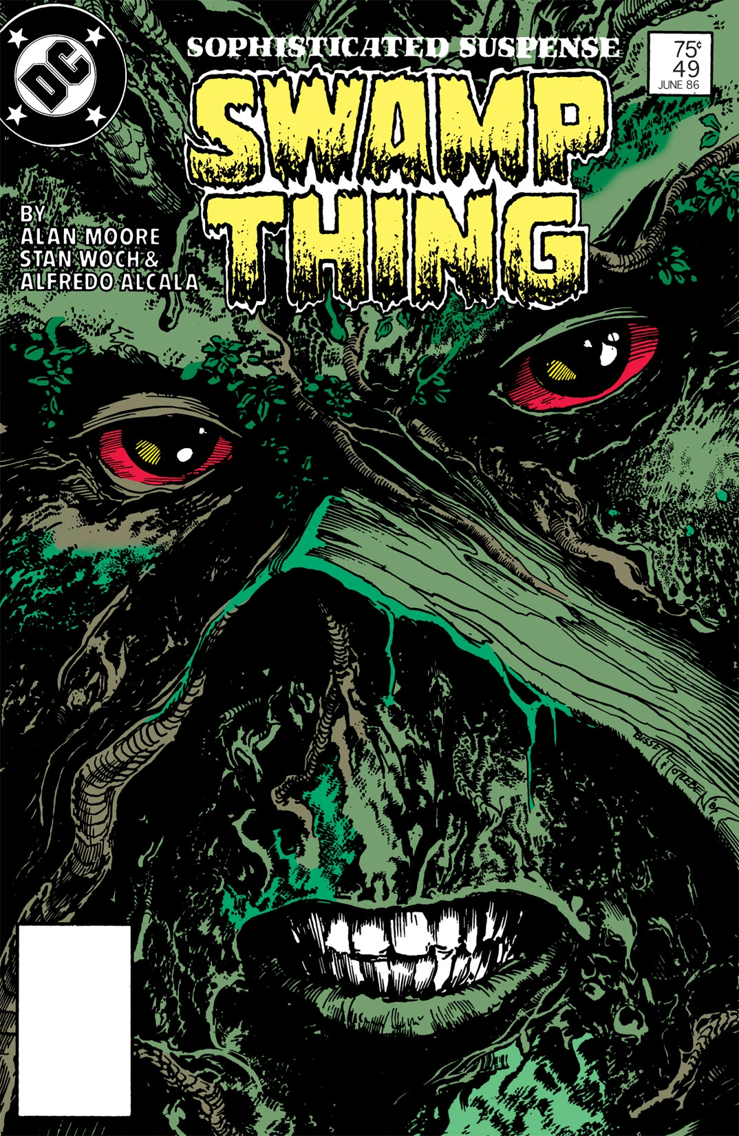 Swamp Thing #49 (DC, 1986 — Cover A) cover